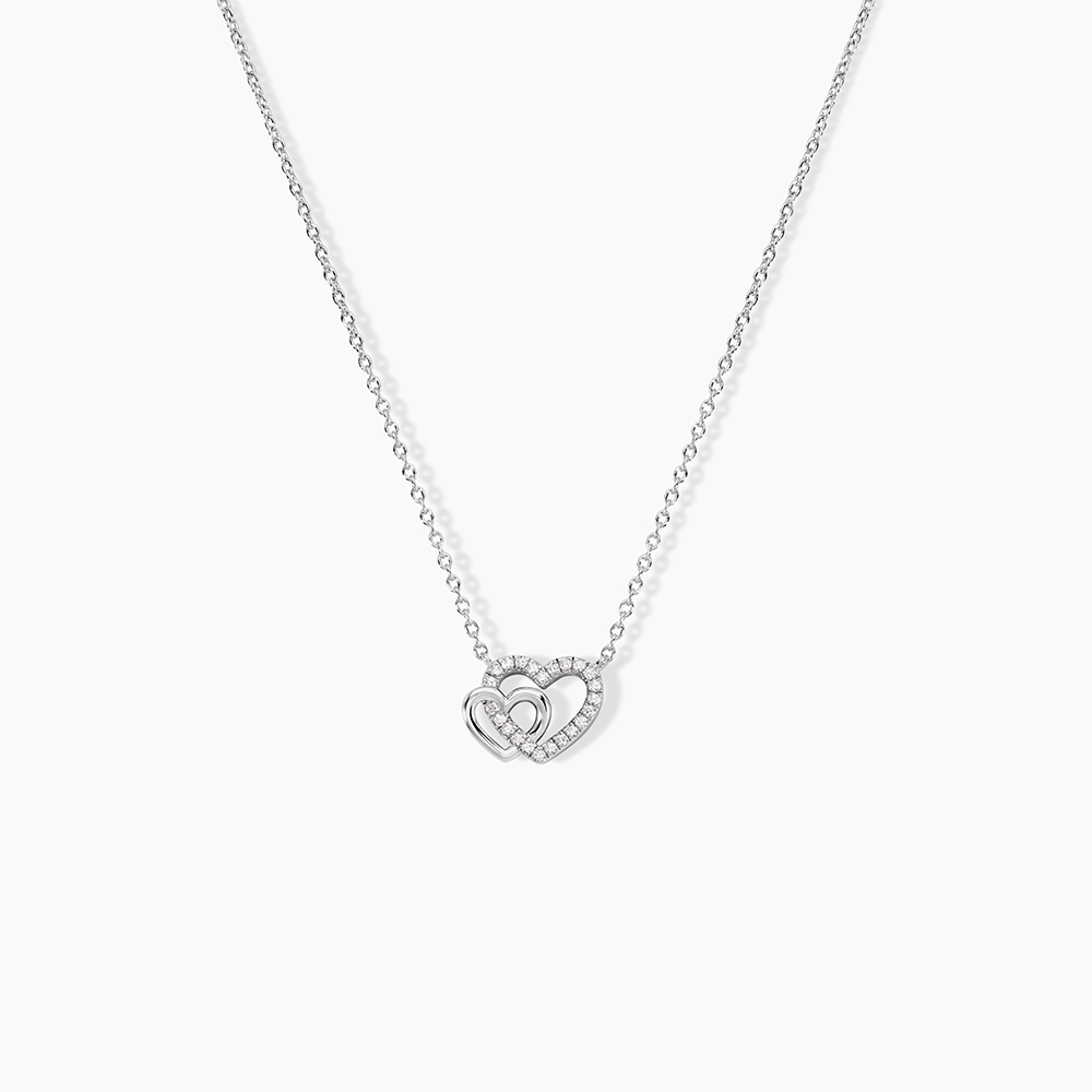 Collier Femme En Argent Sterling 925 Oxydé Pierre Précieuse à Facettes