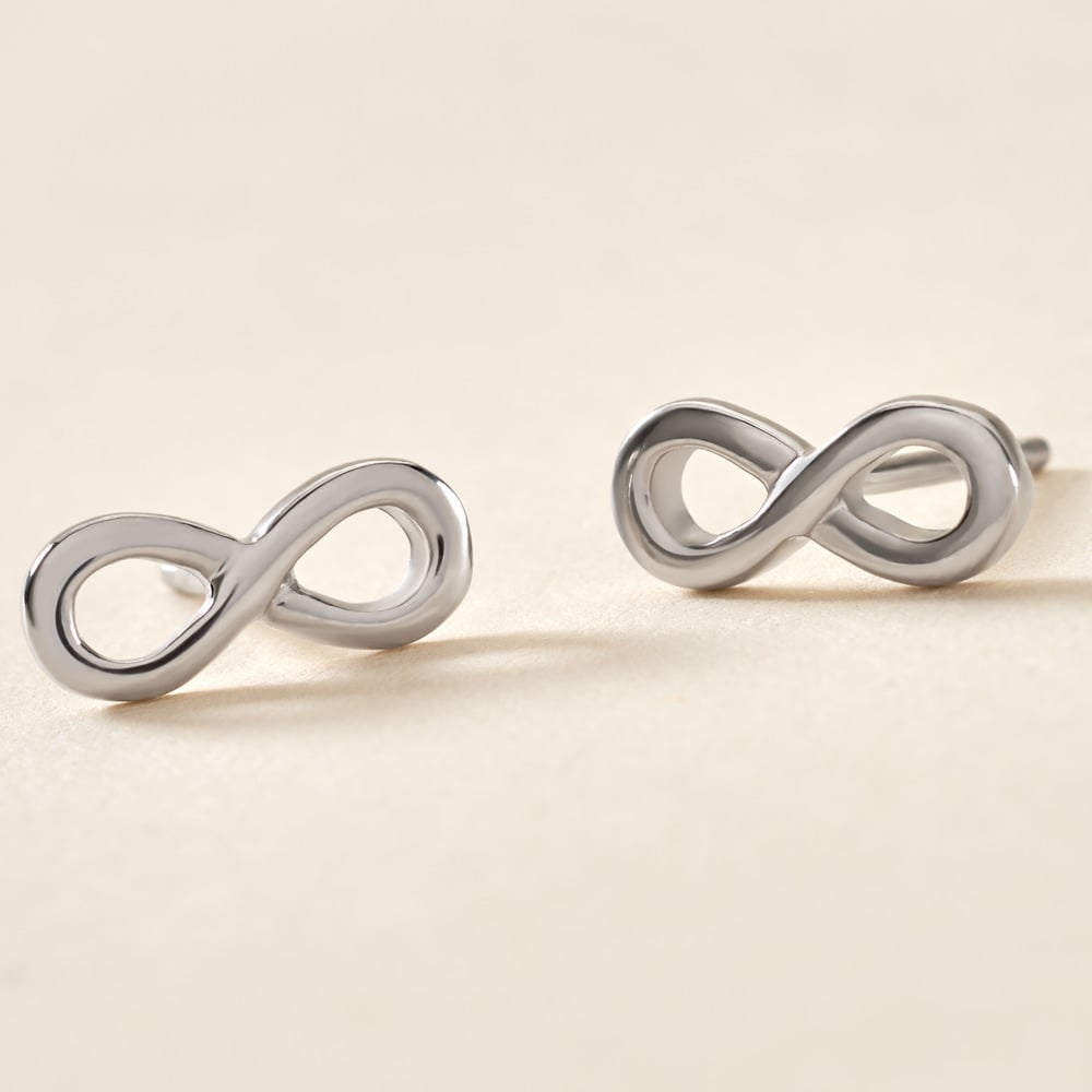 Boucles D'oreilles Puces Kamy Argent Blanc - Boucles d'oreilles fantaisie Femme | Histoire d&rsquo;Or