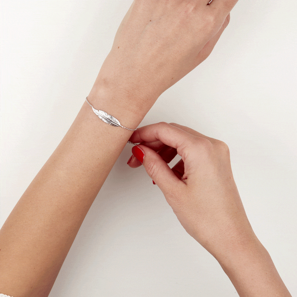 Bracelet Violka Argent Blanc - Bracelets fantaisie Femme | Histoire d’Or