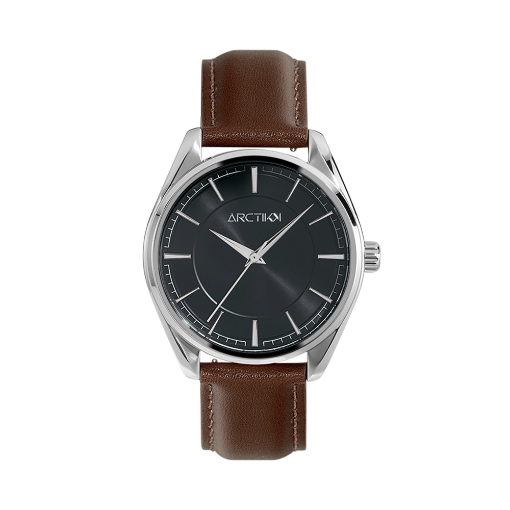 Montre Femme Excellanc à Quartz – Cuir Synthétique Marron, Strass, Boucle Ardillon, Mouvement Japonais