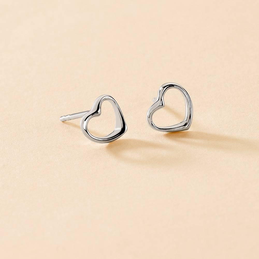 Boucles D'oreilles Puces Amerigo Argent Blanc - Boucles d'oreilles fantaisie Femme | Histoire d’Or