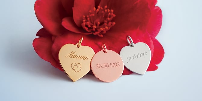 Bijoux personnalis&eacute;s